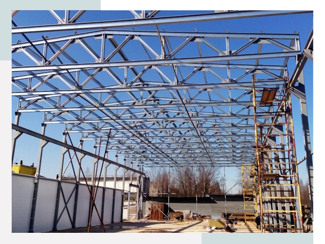 Строительство цехов в Дедовск от 660 руб. под ключ