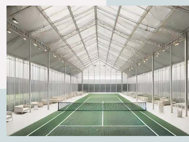 Строительство теннисных кортов в Дедовске