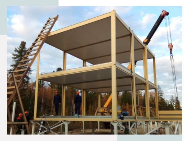 Строительство модульных здания Дедовск