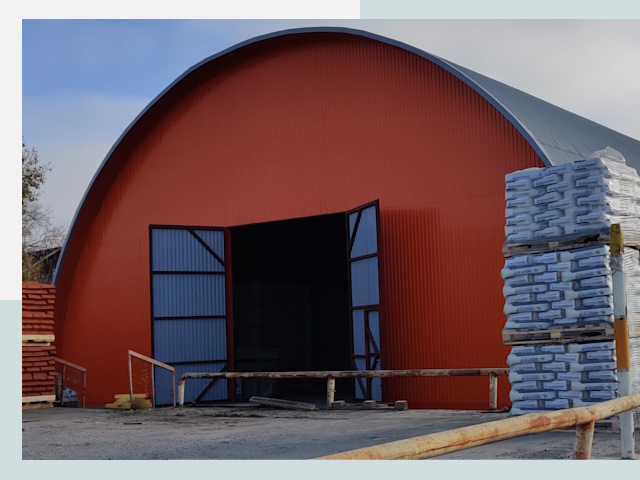 Полукруглые ангары по цене от 660 руб. в Дедовск