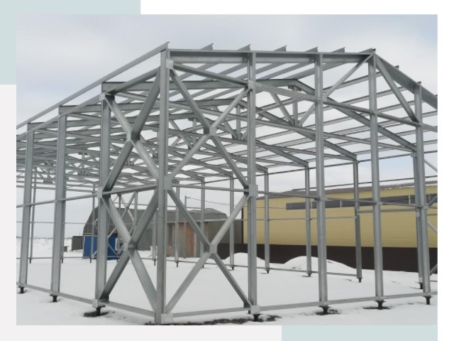 Каркасные ангары в Дедовске
