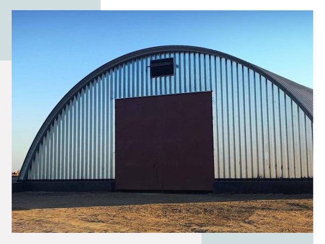 Арочные ангары в Дедовске