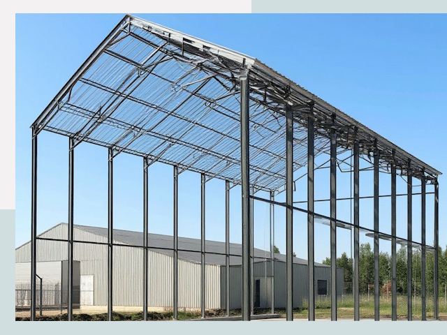 Прямо стенные ангары от СтальСтрой-Ддв по цене 660 руб.