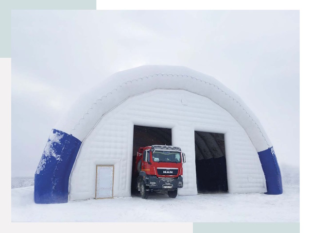 Мобильные ангары в Дедовске