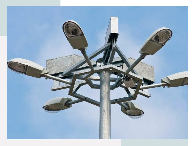 Монтаж осветительных мачт в Дедовске