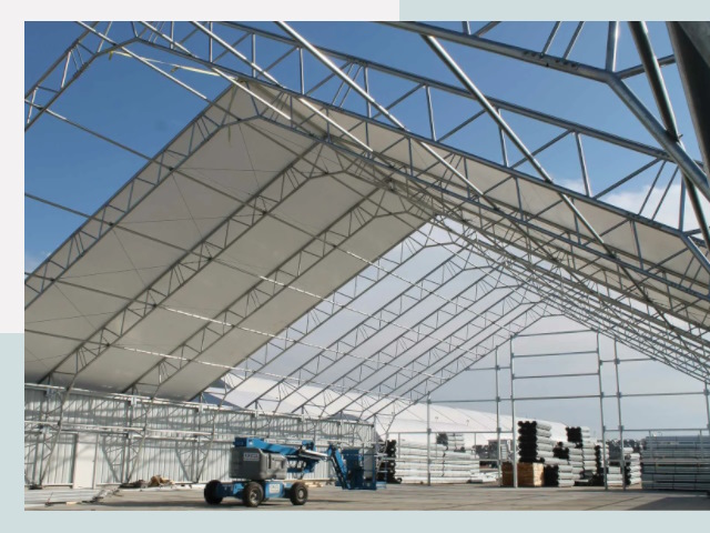 Каркасно-тентовые сооружения от СтальСтрой-Ддв по цене 660 руб.