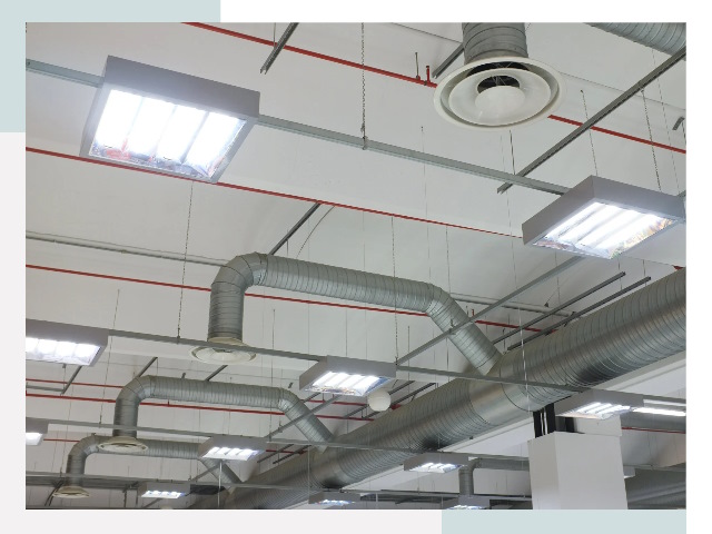 Вентиляция ангаров в Дедовске