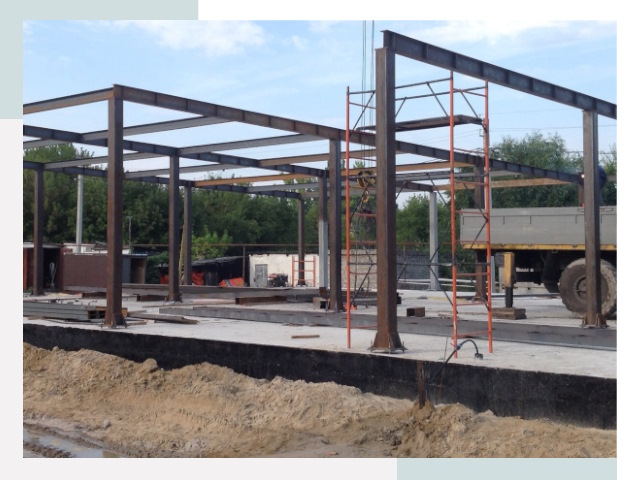 Фундамент для ангаров в Дедовске