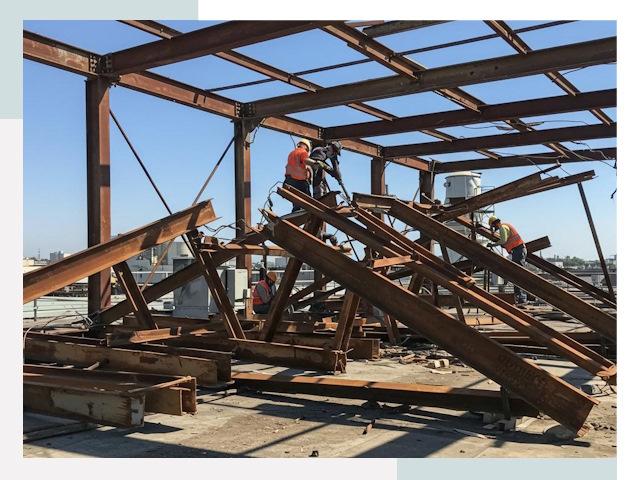 Демонтаж металлоконструкций в Дедовске от 660 руб.